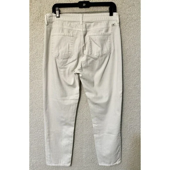 Lucky Brand Skinny Jeans Women's Size 10/30 White Hayden SKINNY Pants Light Wash - Picture 7 of 15